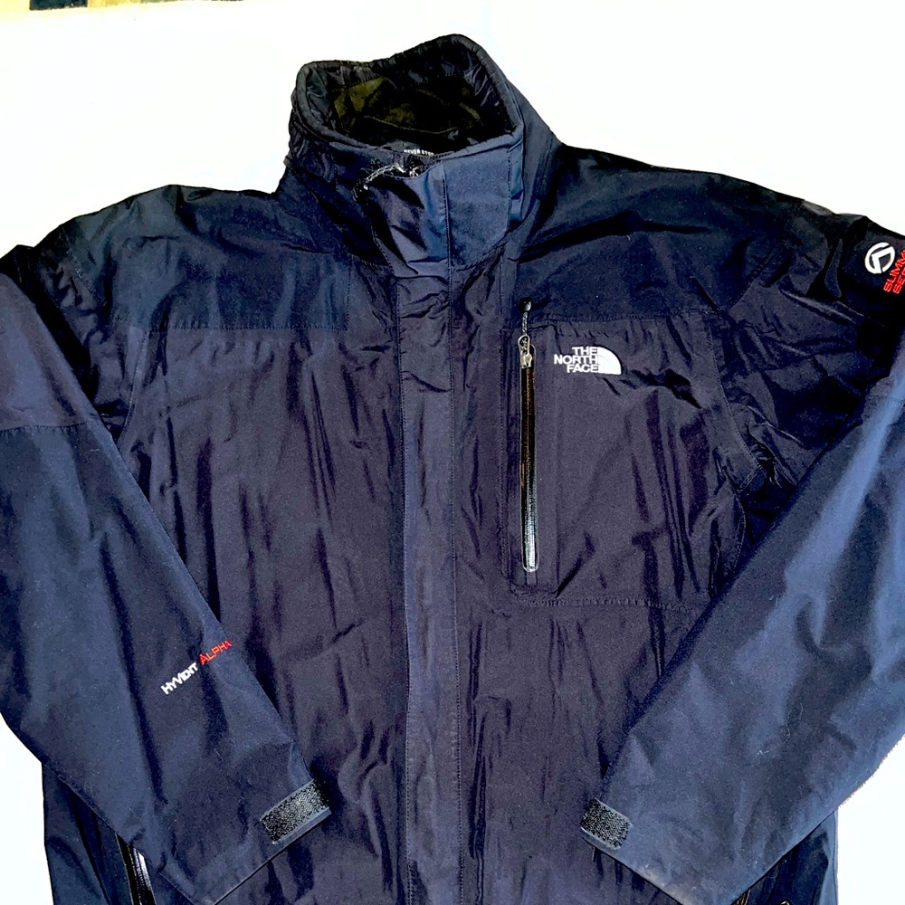Men’s The North Face Summit Series Hyvent Alpha Jacket, Black, Size XL